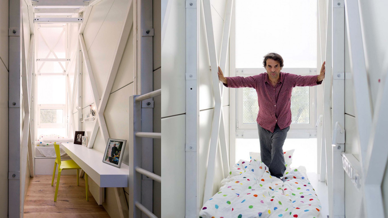 Illustration for article titled Inside the Thinnest Home In the World (Spoiler: It's Actually Quite Cool)